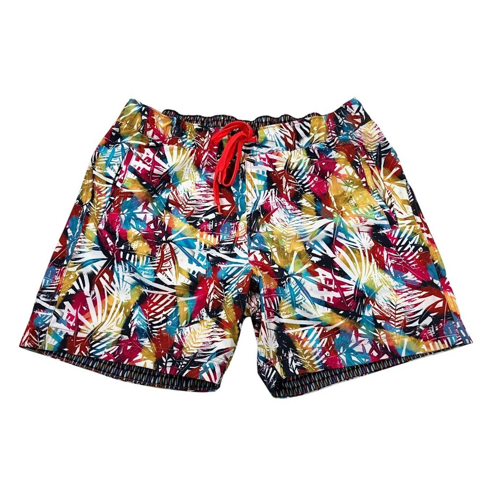 Robert Graham Swim Shorts Mens Size XL Classic Fit Floral